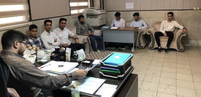 جلسه با اعضاء محترم شورای دانش آموزی اردیبهشت 1402